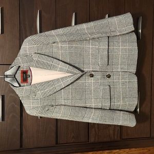 J Crew plaid boyfriend blazer